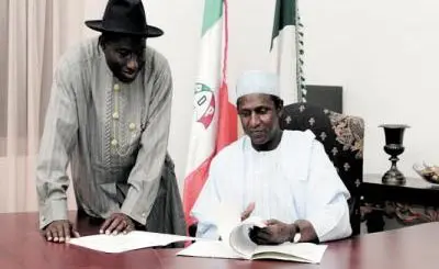 Yar'Adua's Handover Note To Jonathan Was Hijacked – Brother 1 goodluckYarAdua