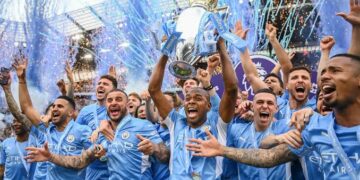 Man City Beat West Ham 3-1 To Win Historic 4th Consecutive Title 