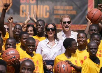 Giants Of Africa Partners Prince Harry, Meghan For Basketball Devt