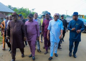 Fubara Inspects Road Project, Says Rivers Calm