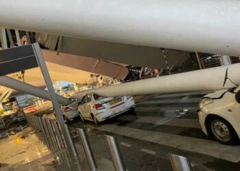 PICTORIAL: 1 Dies, 8 Injured As Airport Terminal Roof Collapses In India
