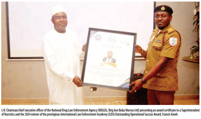 NDLEA Officer Emerges Best In Operational Success Award 1 Capture 1