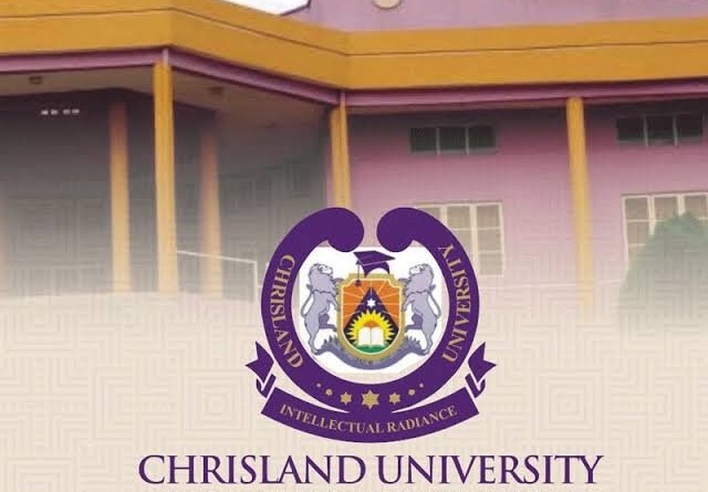 Chrisland VC Laments Prevalence Of Sickle Cell In Nigeria 1 Chrisland university