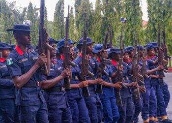 PICTORIAL: Nigeria Deploys Additional 350 Marshals To Combat Illegal Mining  