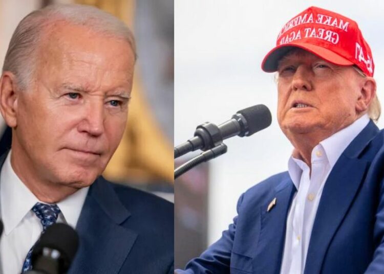 Ahead of the US presidential election slated for November, there is no statistical difference between the ratings of incumbent President Joe Biden and ex-President Donald Trump, in Nigeria, Ghana and six other countries.