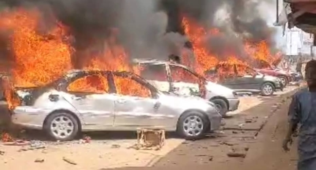 Hoodlums Set 10 Vehicles, Shops Ablaze In Plateau 1 Jos attack
