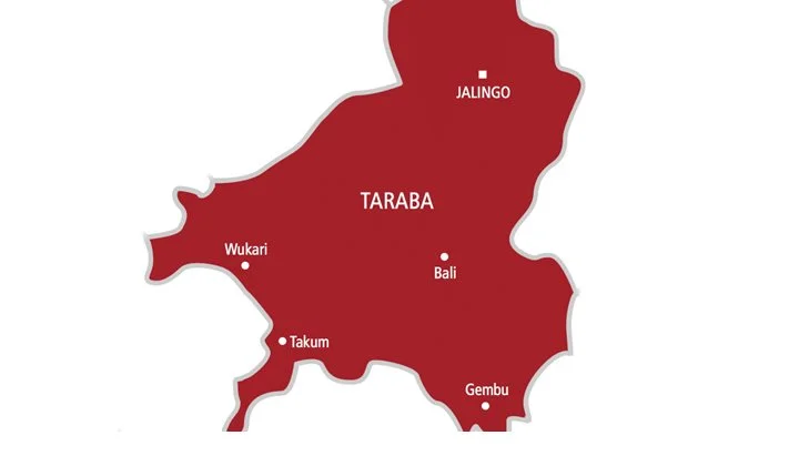 6 Killed As Herders Attack Taraba Community 1 Map of Taraba