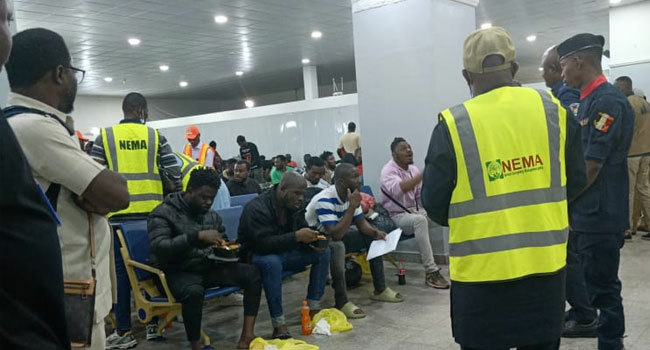 103 Detained Nigerians Deported From Turkiye 1 Nigerian deportees