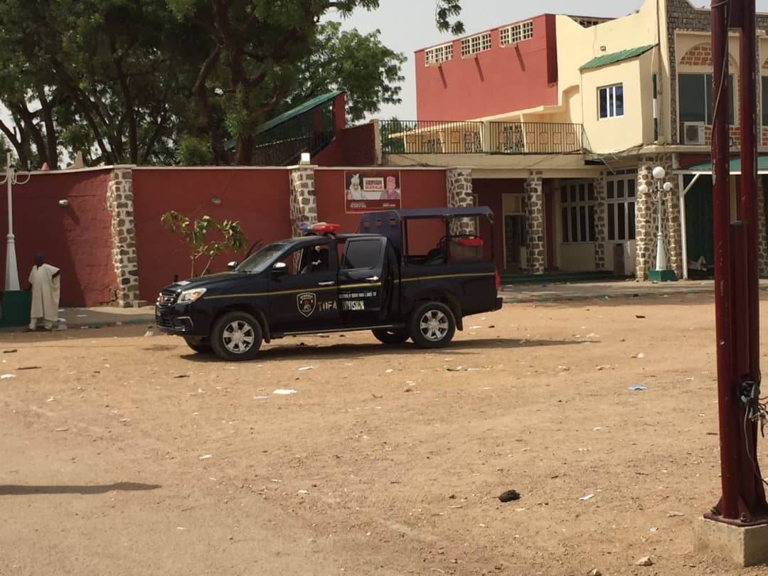 Emir Sanusi: Police Take Over Guarding of Kano Emirate Main Palace ...
