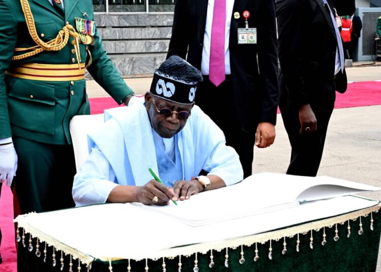 Tinubu signs Ceremonies Marking Democracy Day, 25 Years Of Civilian Rule