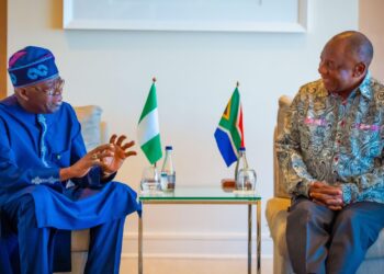 Tinubu Meets Ramaphosa, Pledges Closer Cooperation