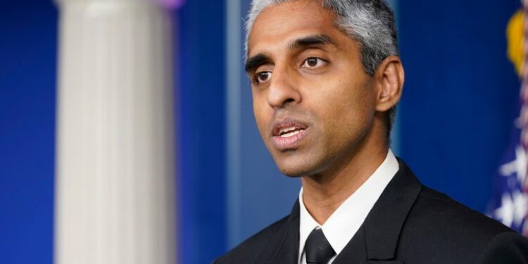 US Surgeon-General, Dr. Vivek Murthy.
