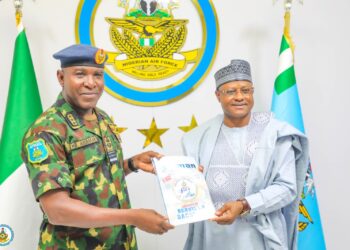 Kaduna Gov Presents Land Certificate To NAF Boss For Post-Service Housing Scheme
