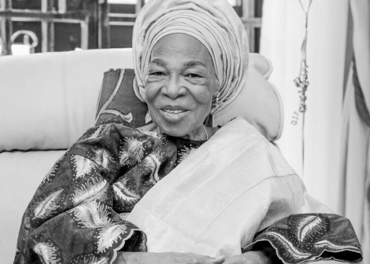 Late Mrs Florence Morenike Saraki