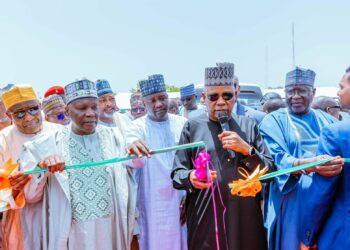 PICTORIAL: Shettima Affirms North-East Revival Plan, Lays NEDC Headquarters Foundation