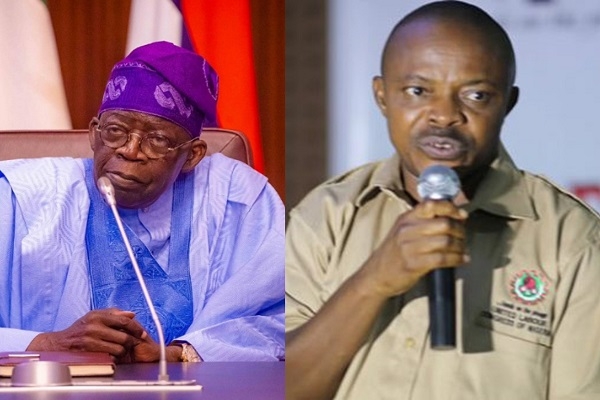 Create More Jobs, NLC Advises Federal Gov't 1 tinubu and ajaero