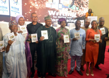 LEADERSHIP Chairman Mrs Nda-Isaiah Laments Poverty Of Writers, Columnists