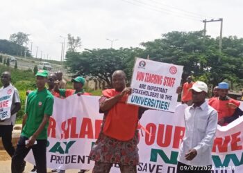 We’ll No Longer Accept Empty Promises, Protesting Varsity Workers Tell Federal Gov’t