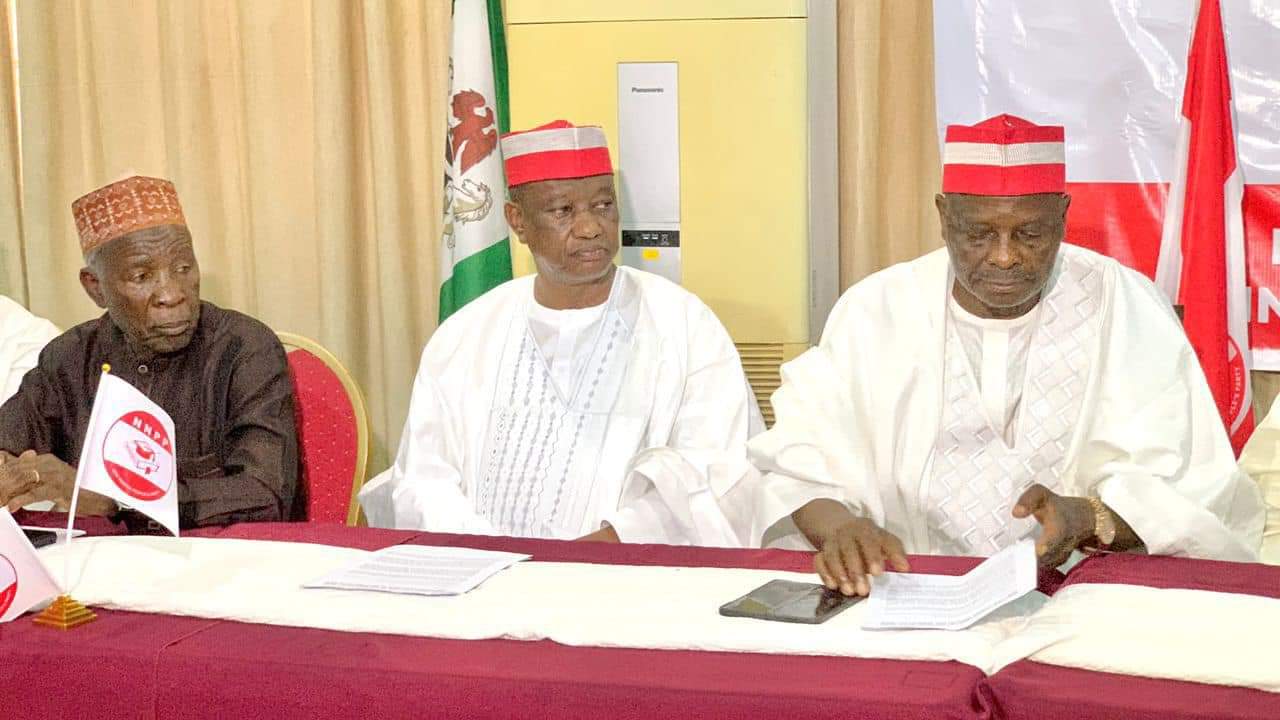 Pictorial Kwankwaso Unveils New Logo For Nnpp