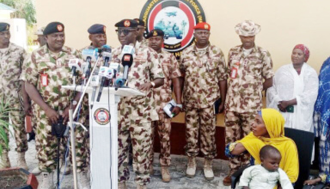 Chibok Girl With Pregnancy, 2 Children Rescued 1 Chibok schoolgirl