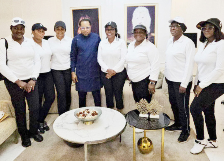 Lady Captain IBB International Golf Club Solicits Support From Chairman Hilltop Global Oil And Gas 1 IBB golf club women