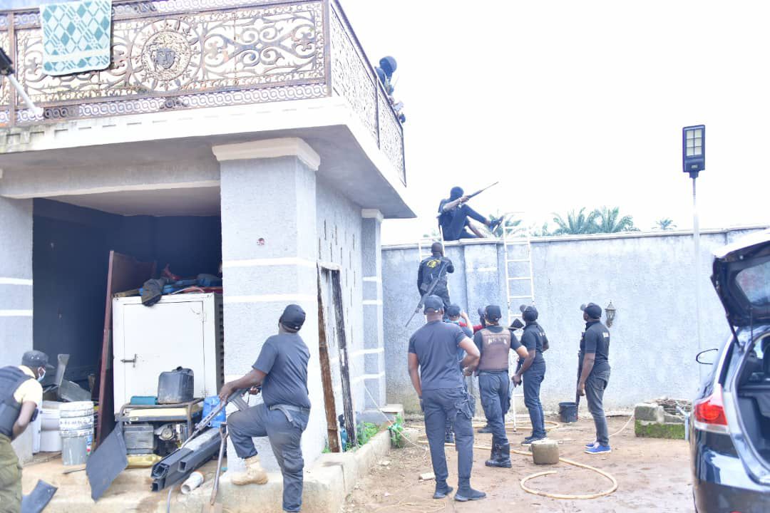 PICTORIAL: NDLEA Arrests Wanted Drug Baron In Village Mansion, Recovers ...