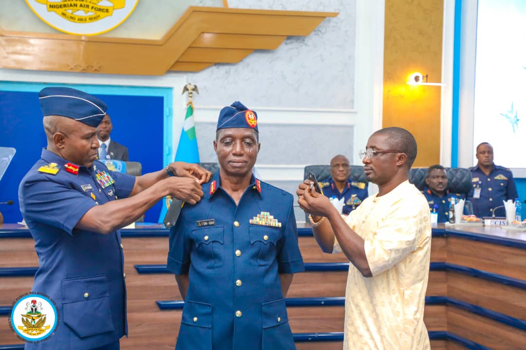 PICTORIAL: NAF Retires 4 Senior Officers After Promotion