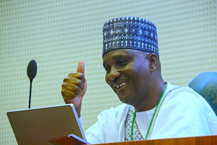 Rt. Hon. Tajudeen Abbas.