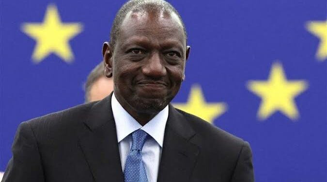 Kenyan President, William Ruto