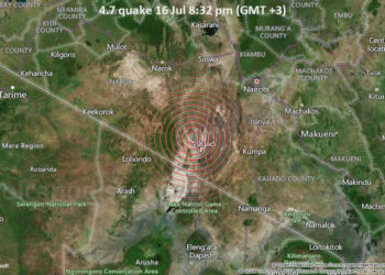 Magnitude 4.7 Earthquake Jolts Nairobi Outskirts