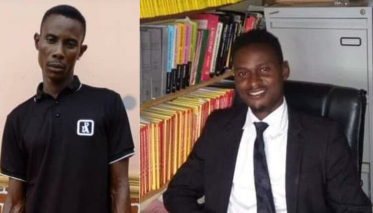 L-R: The Suspect and Lawyer