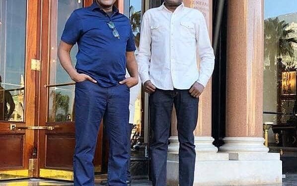 L-R: Dangote and Otedola