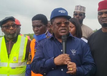 PICTORIAL: Federal Gov’t Resumes Work On Abuja-Kaduna-Kano Road Project