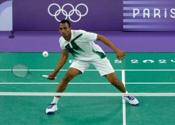 Team Nigeria Captain, Opeyori, Loses 1st Match In Paris Olympics