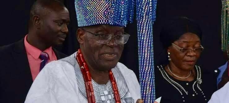 Olubadan Unveils First Digital Classroom In Nigeria 1 Oba Owolabi Olakuleyin, Olubadan of Ibadanland.