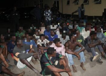 Police Arrest 90 Suspects At Notorious Lagos Spots