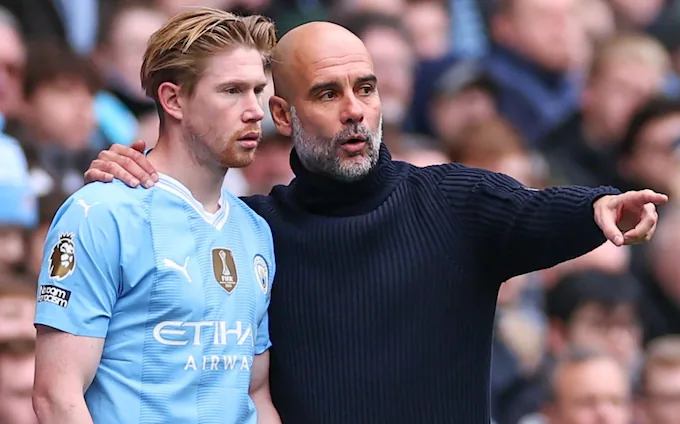 De Bruyne Not Leaving Man City For Saudi League, Says Guardiola 1 TELEMMGLPICT000365919455 17217194272870 trans NvBQzQNjv4BqRZMecMGzU24 j7Y9G rzPDyI2JHPImaJTNWlE5FsFo0
