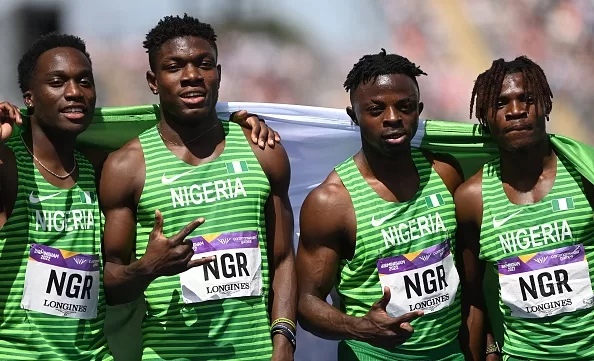 Team Nigeria Relay Men jpg