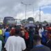 UNIBEN Students Defy Downpour To Protest Power Outage