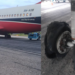 PICTORIAL: Abuja-bound Max Air Aircraft With 119 Passengers Suffers Tyre Burst During Takeoff