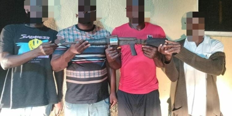 Police Arrest 3 Suspected Gunrunners In Delta