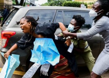 PICTORIAL: Police Crackdown On Anti-corruption Protesters In Uganda