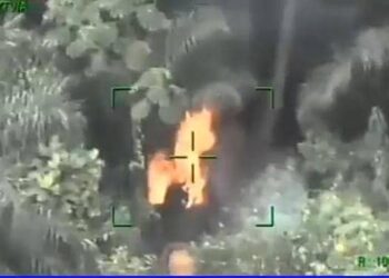 NAF Strikes 12 Illegal Refineries In Abia, Rivers