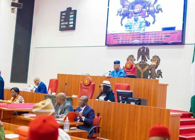 Senate at plenary