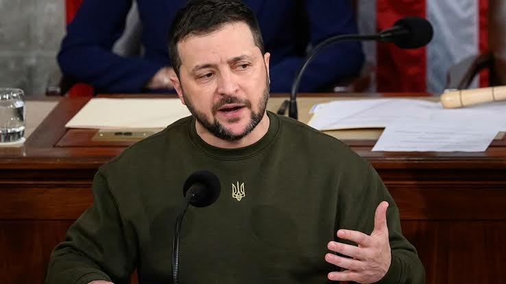 Ukrainian President Volodymyr Zelensky