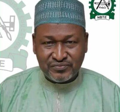 NBTE’s Executive Secretary, Professor Idris Bugaje.