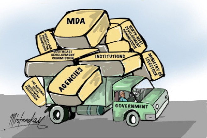 In Government, Size Matters 1 federal government cartoon