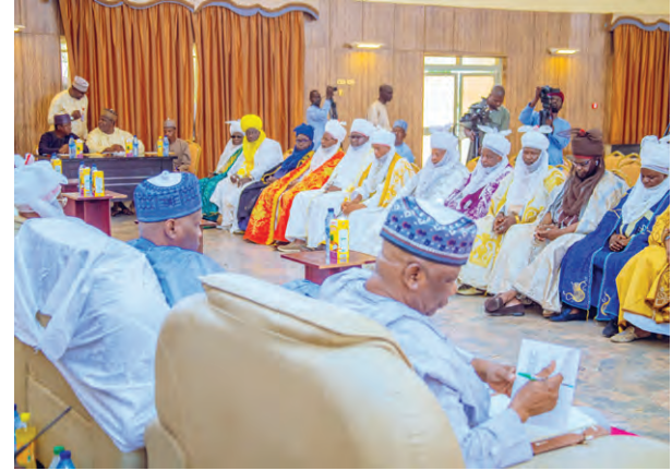 Protest: Governor Inuwa Yahaya Convenes Expanded Security Meeting In Gombe 1 inuwa