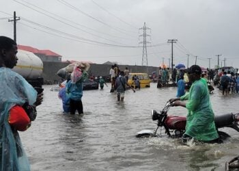 Flood Cripples Activities In Lagos