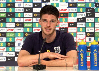 We Want Southgate To Stay Until 2026 – Declan Rice
